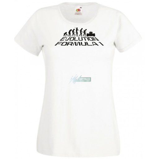 Formula fan Evolution Formula 1 női rövid ujjú póló