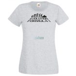 Formula fan Evolution Formula 1 női rövid ujjú póló