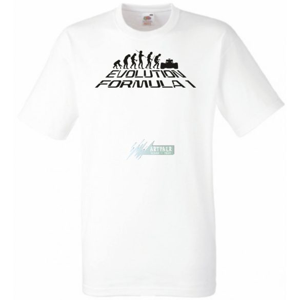 Formula fan Evolution Formula 1 férfi rövid ujjú póló