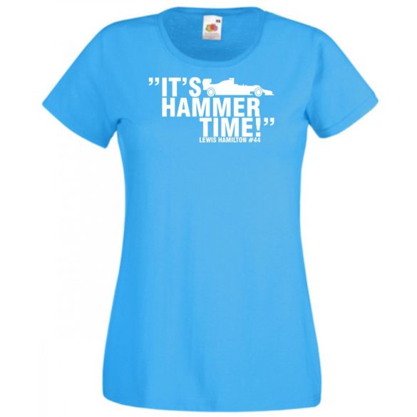 Formula fan - It's  - L Hamilton 44 női rövid ujjú póló