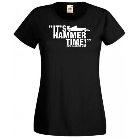 Formula fan - It's  - L Hamilton 44 női rövid ujjú póló