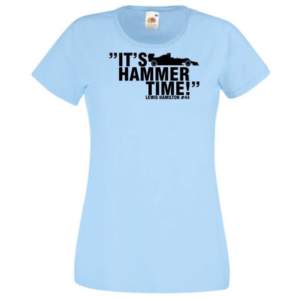 Formula fan - It's  - L Hamilton 44 női rövid ujjú póló