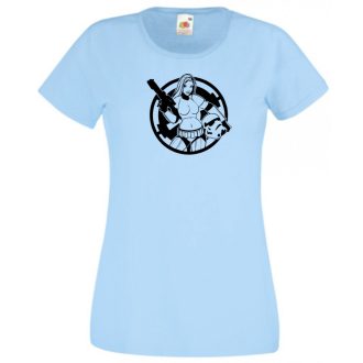 Funny  - Stormtrooper Girl női rövid ujjú póló