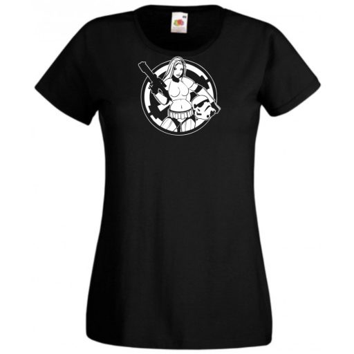 Funny  - Stormtrooper Girl női rövid ujjú póló