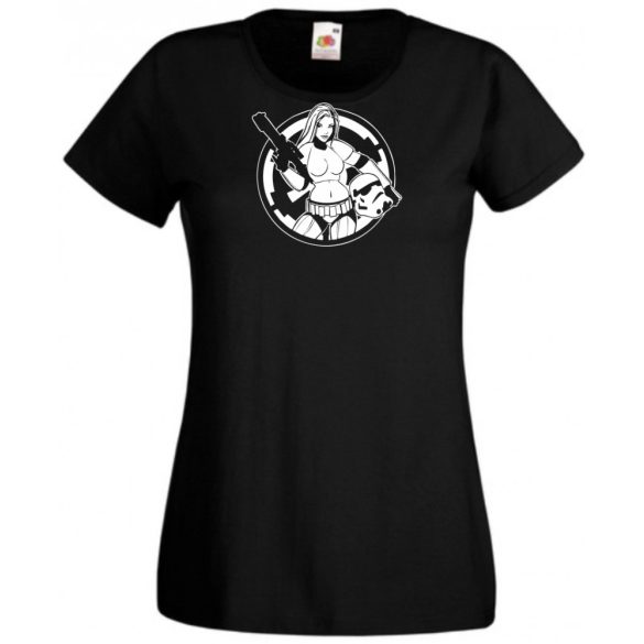Funny  - Stormtrooper Girl női rövid ujjú póló