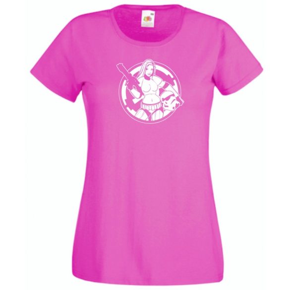 Funny  - Stormtrooper Girl női rövid ujjú póló