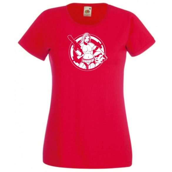 Funny  - Stormtrooper Girl női rövid ujjú póló