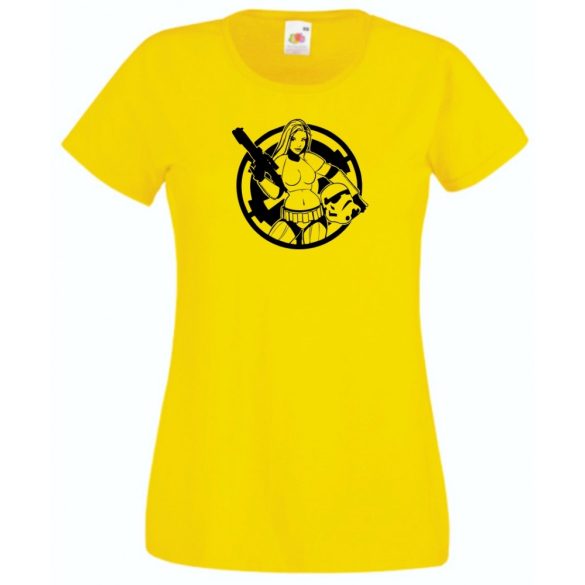 Funny  - Stormtrooper Girl női rövid ujjú póló