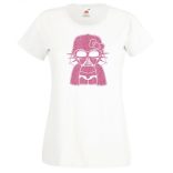 Humor - Hello Kitty Vader női rövid ujjú póló