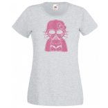 Humor - Hello Kitty Vader női rövid ujjú póló