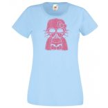 Humor - Hello Kitty Vader női rövid ujjú póló