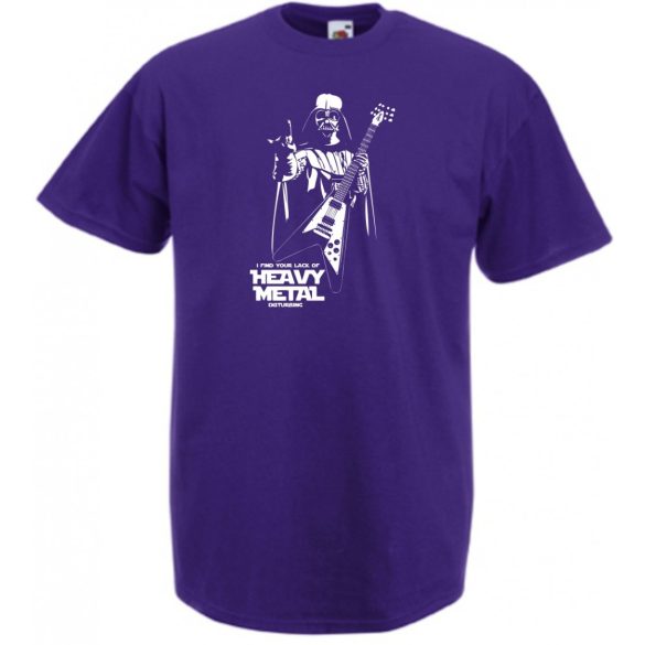 Humor - Heavy Metal Vader férfi rövid ujjú póló