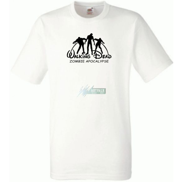 Zombie Apocalypse férfi rövid ujjú póló