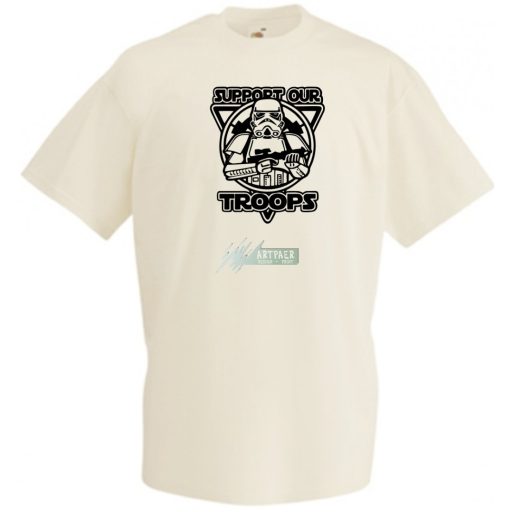 Support Our Troops férfi rövid ujjú póló