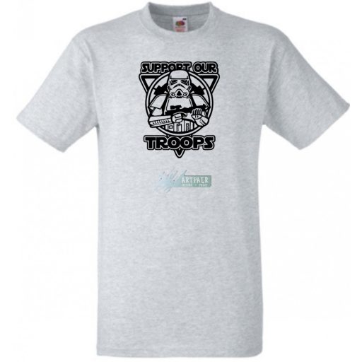Support Our Troops férfi rövid ujjú póló
