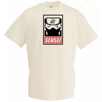 Anime - Naruto Sensei férfi rövid ujjú póló