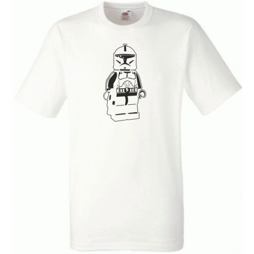 Birodalmi harcos lego stílusban gyerek rövid ujjú póló