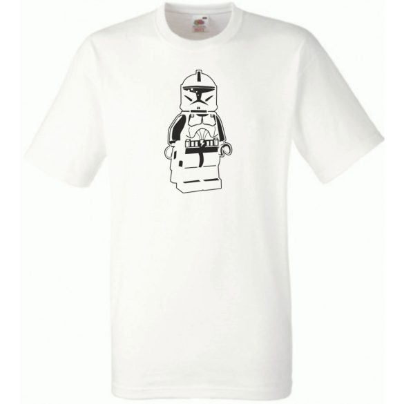 Birodalmi harcos lego stílusban gyerek rövid ujjú póló