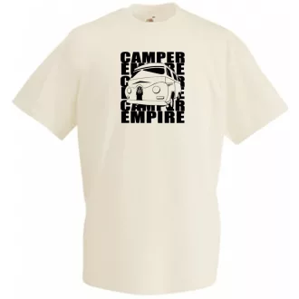 Humor VW Camper Empire stílus férfi rövid ujjú póló