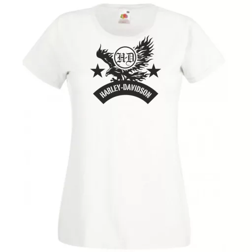 Motor fan Harley Sas minima női rövid ujjú póló