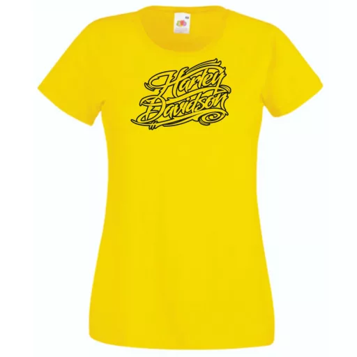 Motor fan Harley Davidson minima női rövid ujjú póló