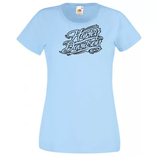 Motor fan Harley Davidson minima női rövid ujjú póló