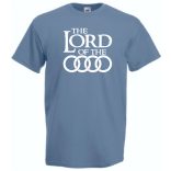 Humor autó fan Lord of the Audi férfi rövid ujjú póló