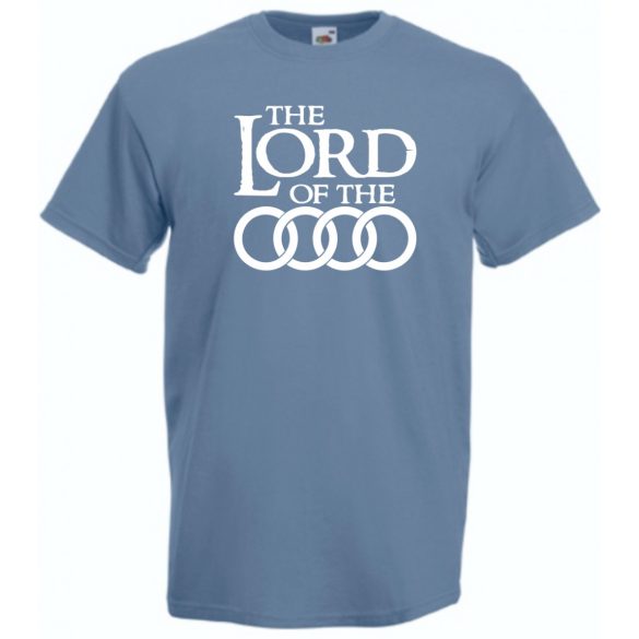 Humor autó fan Lord of the Audi férfi rövid ujjú póló