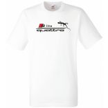 Autó fan S Line Quattro férfi rövid ujjú póló