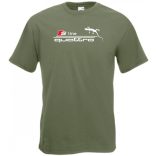 Autó fan S Line Quattro férfi rövid ujjú póló