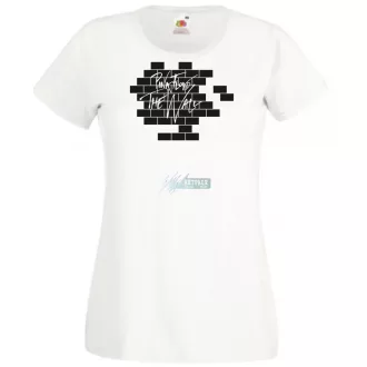 Retro Zene rajongó Pink Floyd -A női rövid ujjú póló