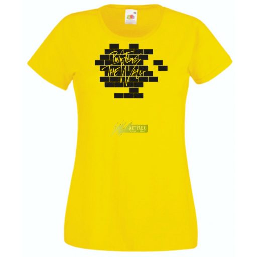 Retro Zene rajongó Pink Floyd -A női rövid ujjú póló