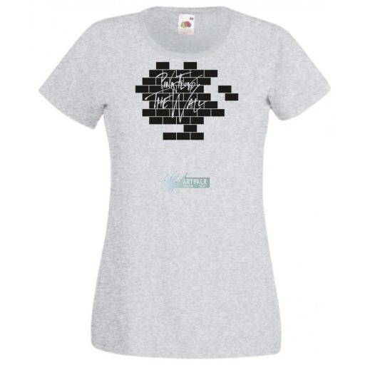 Retro Zene rajongó Pink Floyd -A női rövid ujjú póló