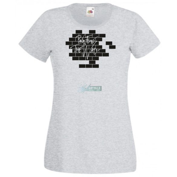 Retro Zene rajongó Pink Floyd -A női rövid ujjú póló