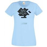 Retro Zene rajongó Pink Floyd -A női rövid ujjú póló