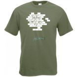 Retro Zene rajongó Pink Floyd férfi rövid ujjú póló