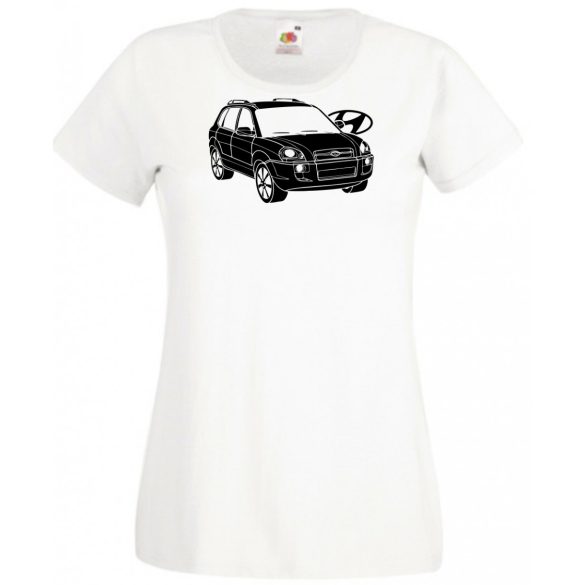 Auto fan Hyundai Tuscon női rövid ujjú póló