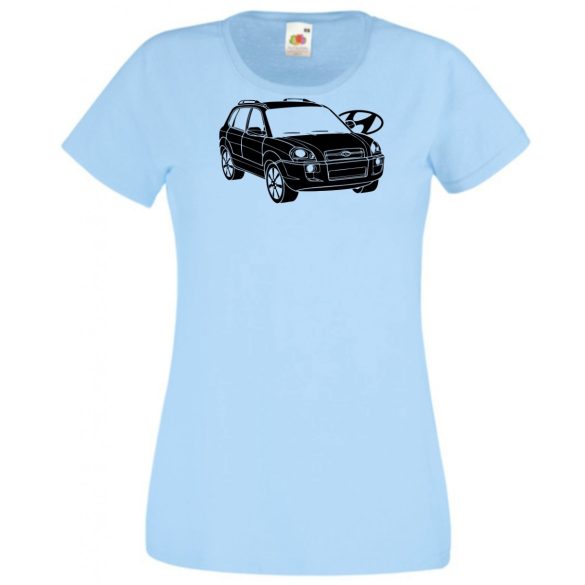 Auto fan Hyundai Tuscon női rövid ujjú póló