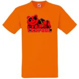 Humor hősök TedPool - Deadpool stílusban gyerek rövid ujjú póló