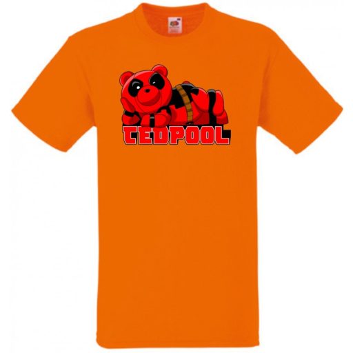 Humor hősök TedPool - Deadpool stílusban gyerek rövid ujjú póló