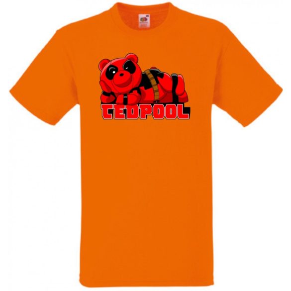 Humor hősök TedPool - Deadpool stílusban gyerek rövid ujjú póló