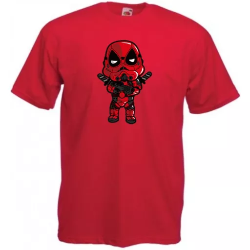 Humor hősök DeadTrooper - Deadpool stílusban gyerek rövid ujjú póló