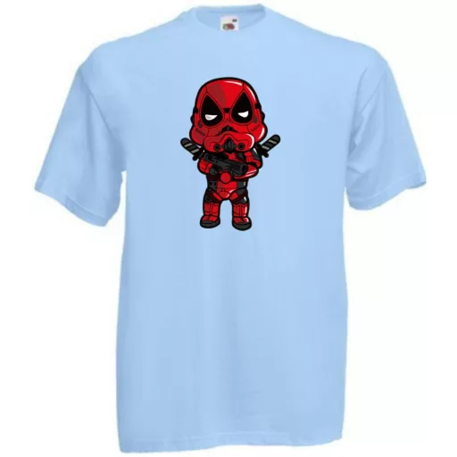 Humor hősök DeadTrooper - Deadpool stílusban gyerek rövid ujjú póló