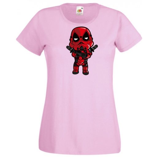 Humor hősök DeadTrooper - Deadpool stílusban női rövid ujjú póló