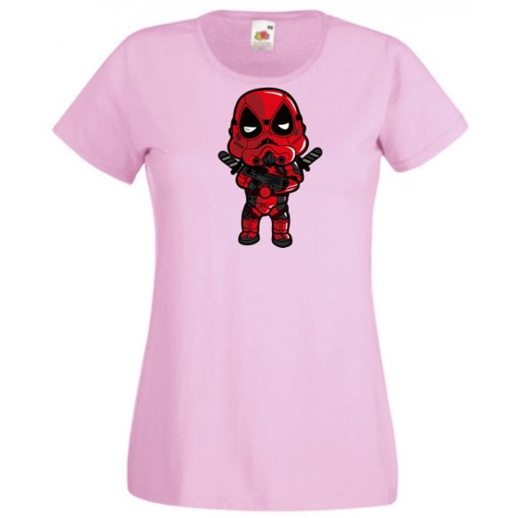 Humor hősök DeadTrooper - Deadpool stílusban női rövid ujjú póló