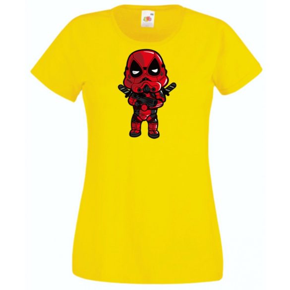 Humor hősök DeadTrooper - Deadpool stílusban női rövid ujjú póló