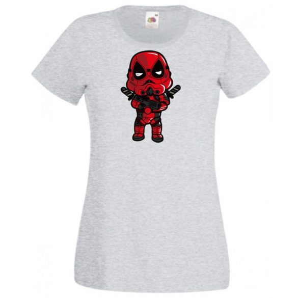 Humor hősök DeadTrooper - Deadpool stílusban női rövid ujjú póló