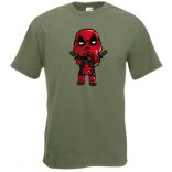 Humor hősök DeadTrooper - Deadpool stílusban férfi rövid ujjú póló