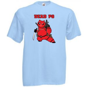 Humor hősök DeadPo - Deadpool stílusban gyerek rövid ujjú póló