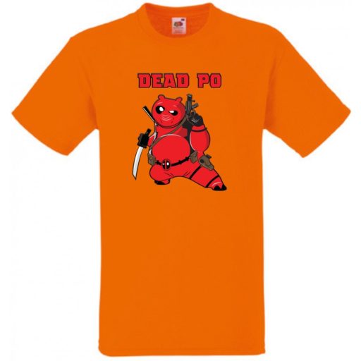 Humor hősök DeadPo - Deadpool stílusban gyerek rövid ujjú póló